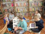 Ferie 2015 w Filii Bibliotecznej w Leszczydole Nowinach, 