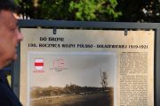 Otwarcie wystawy plenerowej "Do broni! 100. rocznica wojny polsko - bolszewickiej 1919-1920", 