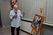 "Stocznia '80" - wernisaż wystawy zdjęć Mirosława Stępniaka ze strajku w Stoczni Gdańskiej, 