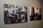 "Stocznia '80" - wernisaż wystawy zdjęć Mirosława Stępniaka ze strajku w Stoczni Gdańskiej, 